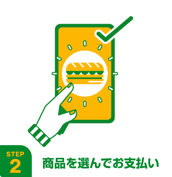 step2 商品を選んでお支払い