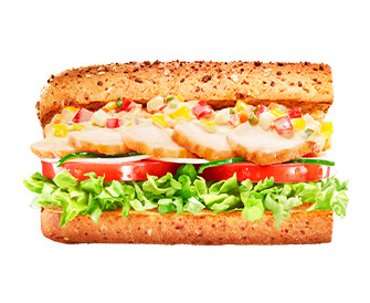 10種野菜をはさんだタルタルチキン